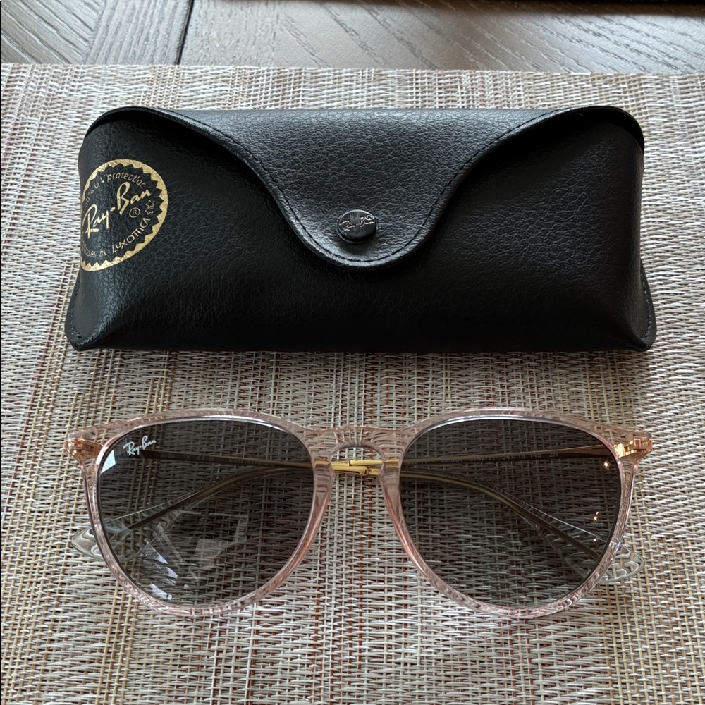Ray-Ban Erika Women's Pink Frame Sunglasses